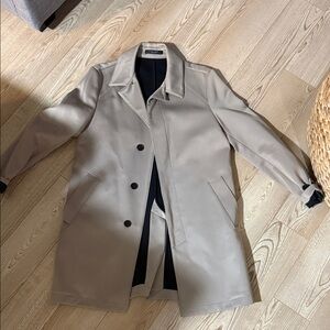 Zara Tan Pea Coat